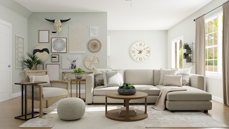 Elegantly renovated living space with refined finishes